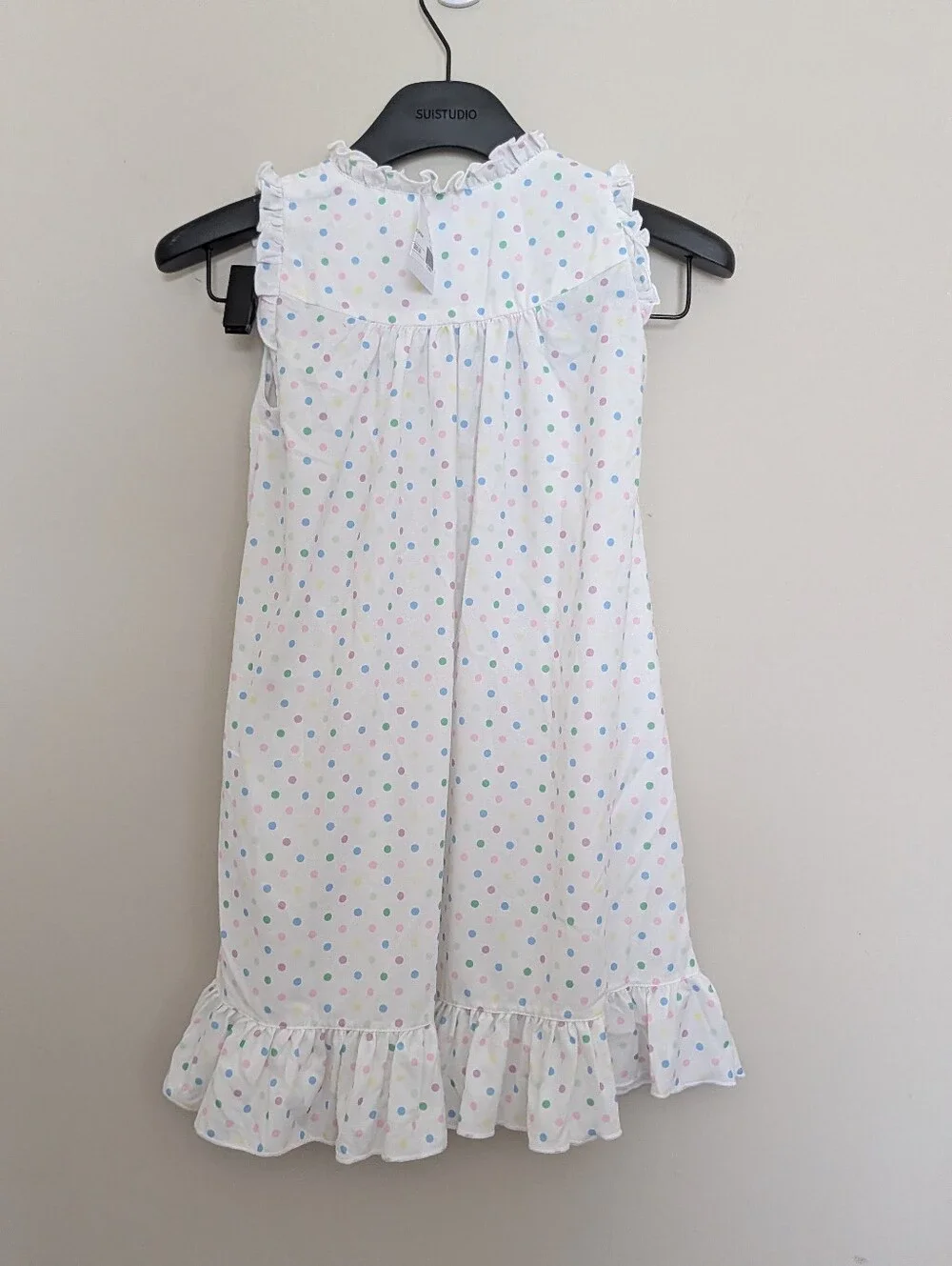 NWT Sweet Dreams Confetti Dot Gown For Girls Size 5